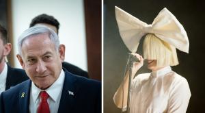 נתניהו, עם סיה ברקע צילום: Chaim Goldberg,Flash90, Emily Feary,Shutterstock חדשות