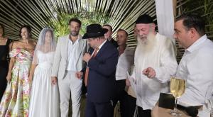 רביד פלוטניק בחופה, מזל טוב צילום: איציק אוחנה ברנז'ה