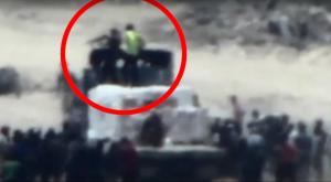 תיעוד הבזיזה שפרסם צה"ל צילום: צילום מסך, דובר צה"ל מבזקים