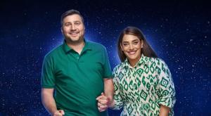 אסתי ואיציק סוקולובסקי, "המירוץ למיליון" צילום: רגב זרקה ברנז'ה