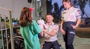 הפגישה המרגשת צילום: דוברות מד"א ברנז'ה