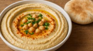 חומוס ביתי צילום: chatGPT אוכל