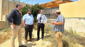 ביקור ח"כ סעדה בערד צילום: ללא חדשות