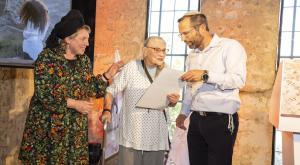 חזרה לשילה הקדומה לאחר עשרות שנים בגיל 91 צילום: שגיב כהן חדשות