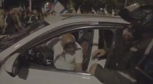 הנהג הדורס, רגע לפני הדריסה צילום: איתי רזיאל חדשות