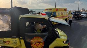 זירת האירוע צילום: מד"א מבזקים