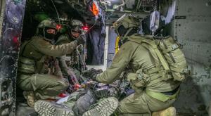 תרגיל לחילוץ פצועים צילום: Yossi Aloni,Flash90 חדשות