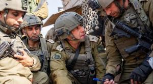 מפקד פיקוד הדרום ברצועת עזה צילום: דובר צה"ל חדשות