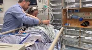 חנניה ובני משפחתו צילום: צילום מסך, דוברות הדסה חדשות