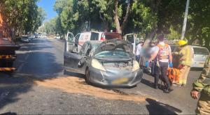 תאונת הדרכים צילום: דוברות איחוד הצלה מבזקים