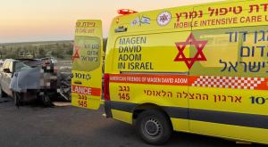 זירת האירוע |  צילום: תיעוד מבצעי מד"א מבזקים