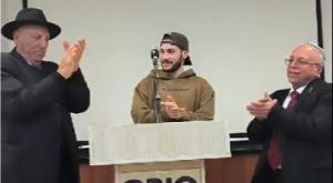 אלי-ה כהן וסבו צילום: אבנר שאקי, צילום מסך חדשות