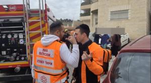 מזירת האירוע צילום: דוברות איחור הצלה מבזקים