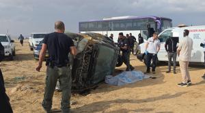 מזירת התאונה הקשה צילום: דוברות: יחידה 360 - זק"א מבזקים