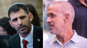 ראש השב"כ רונן בר, שר התקשורת שלמה קרעי צילום: Yonatan Sindel, Chaim Goldberg,Flash90 חדשות