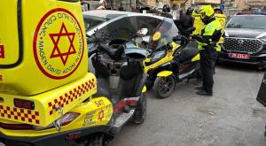 זירת האירוע צילום: דוברות מד"א  מבזקים