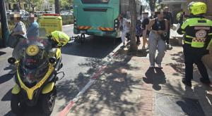 זירת התאונה צילום: מד"א מבזקים