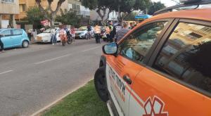 זירת התאונה צילום: איחוד הצלה מבזקים