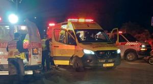 זירת התאונה צילום: תיעוד מבצעי מד"א מבזקים