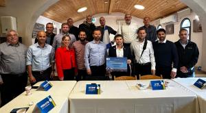 סמוטריץ' וראשי מועצת יש"ע צילום: דוברת מועצת יש"ע  התיישבות