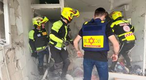 הזירה ברמת גן, היום צילום: דוברות מבצעי מד"א חדשות