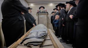 הלוויתו של יהושע אהרן טוביה שמחה צילום: Chaim Goldberg,FLASH 90 מבזקים