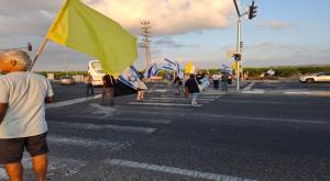 מחאות ברחבי הארץ, צילום: מועצת אוקטובר מבזקים