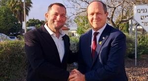 ניר ברקת ויוסי דגן צילום: רועי חדי חדשות