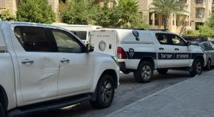 זירת האירוע צילום: דוברות המשטרה  מבזקים