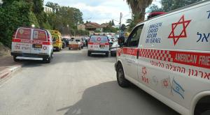 זירת הנפילה בבית שמש צילום: דוברות מד"א מבזקים