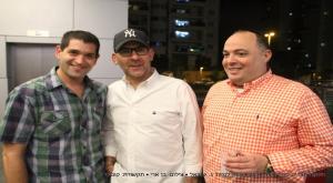 קובי סלע וחברים צילום: בעז בן ארי ברנז'ה