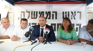 ארכיון, בנט ודגן בימים אחרים צילום: דוברות התיישבות