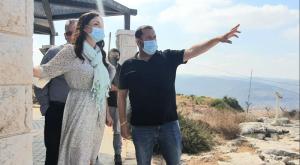 שרת התפוצות וראש מועצת שומרון צילום: ללא חדשות