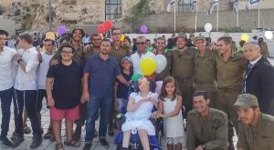 בת המצווה בכותל צילום: נתנאל אריאל הורים וילדים