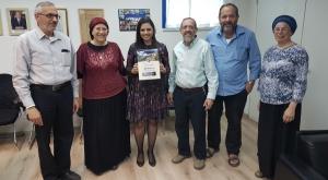 אנשי חברון והשרה שקד צילום: ללא קרדיט חדשות