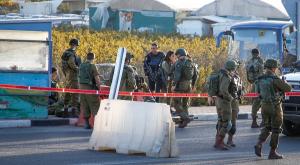 פיגוע בצומת הגוש צילום: גרשון אליסון, פלאש 90 חדשות