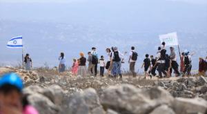 מטיילים בשומרון צילום: תיירות השומרון הורים וילדים