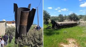 שברי היירוט בשומרון ובבנימין צילום: מועצה אזורית שומרון, מועצת בנימין חדשות