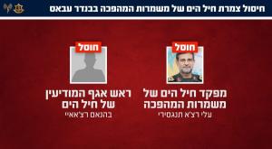 המחוסלים בתקיפה צילום: דובר צה"ל חדשות