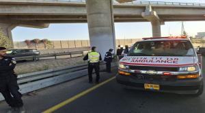 זירת התאונה צילום: מד"א חדשות