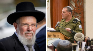 הרב הראשי פונה ישירות לזמיר צילום: ישי הבר, ישיבת ההסדר ירוחם | פלאש 90 חדשות