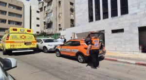 הזירה בבני ברק צילום: איחוד הצלה מבזקים