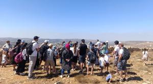 האתרים בבנימין התמלאו צילום: דוברות חדשות