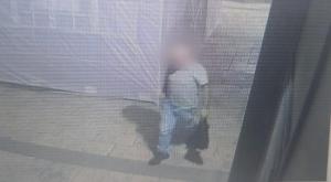 החשוד במעשה צילום: דוברות המשטרה חדשות