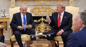 נתניהו וטראמפ צילום: לע"מ חדשות