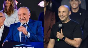 בנט וליברמן צילום: פלאש90 וקנבה חדשות