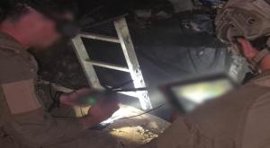 המנהרה שהתגלתה בקלקיליה צילום: דובר צה"ל חדשות