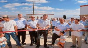 יוסי דגן בעת חנוכת השכונה החדשה צילום: דוברות מועצה אזורית שומרון חדשות