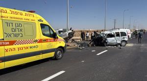 זירת התאונה הקשה צילום: דוברות מד"א מבזקים