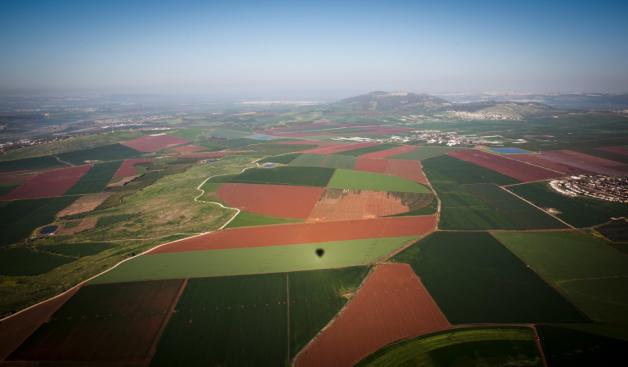 עמק יזרעאל, הרקטות עלולות להגיע גם לשם צילום: Anat Hermoni/FLASH90 טיולים